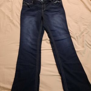 Maurices 18 Long Jeans missing button